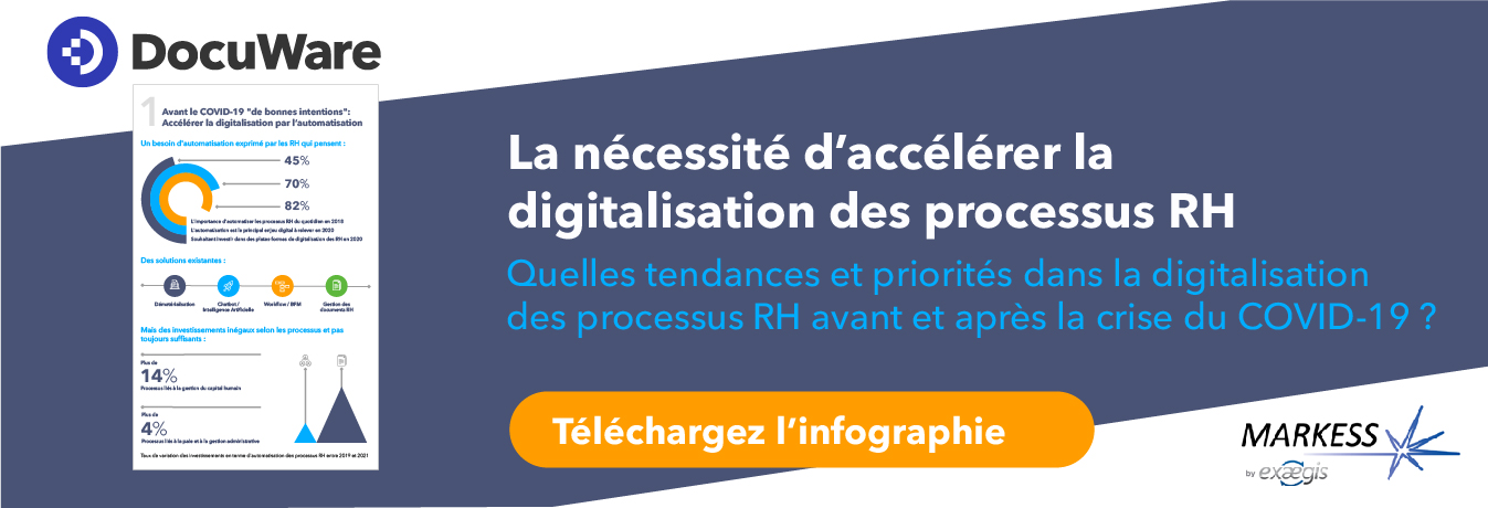 Infographie La Digitalisation Des Processus RH : étude Markess Pour ...